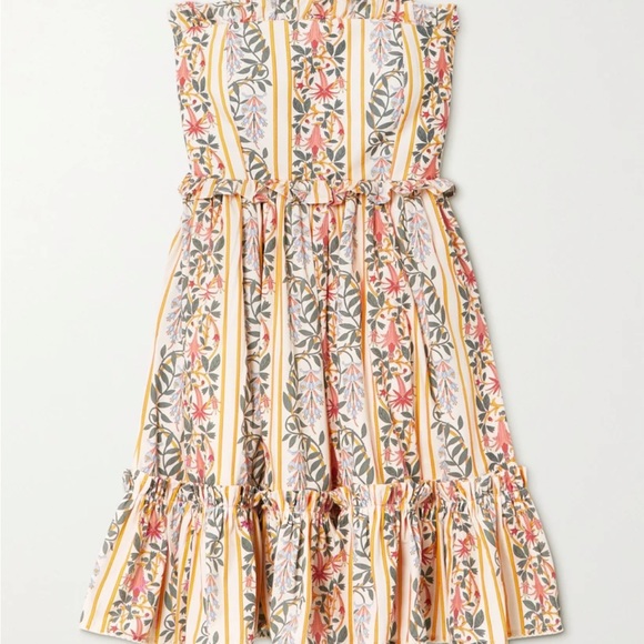 Agua by Agua Bendita Rosa Floral Strapless Dress - Picture 4 of 8